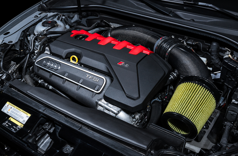 AWE Tuning Audi RS3 / TT RS S-FLO Open Carbon Fiber Intake - Image 3