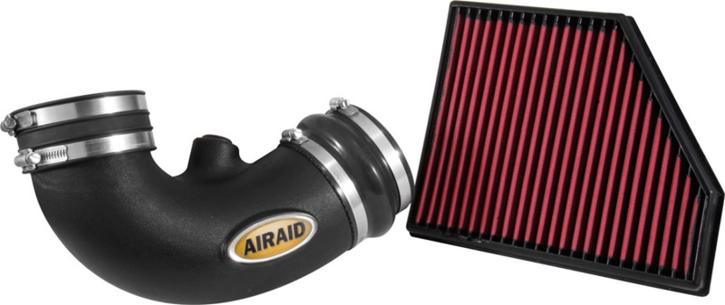 Airaid 16-17 Chevrolet Camaro SS V8-6.2L F/I Jr Intake Kit w/ Dry Filter - Image 9