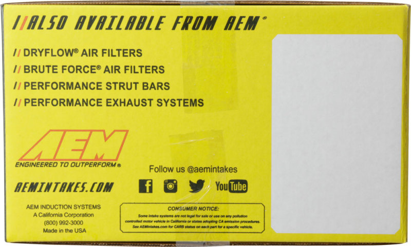 AEM Brute Force Intake System B.F.S. WRANGLER 07-08 3.8L V6 - Image 7