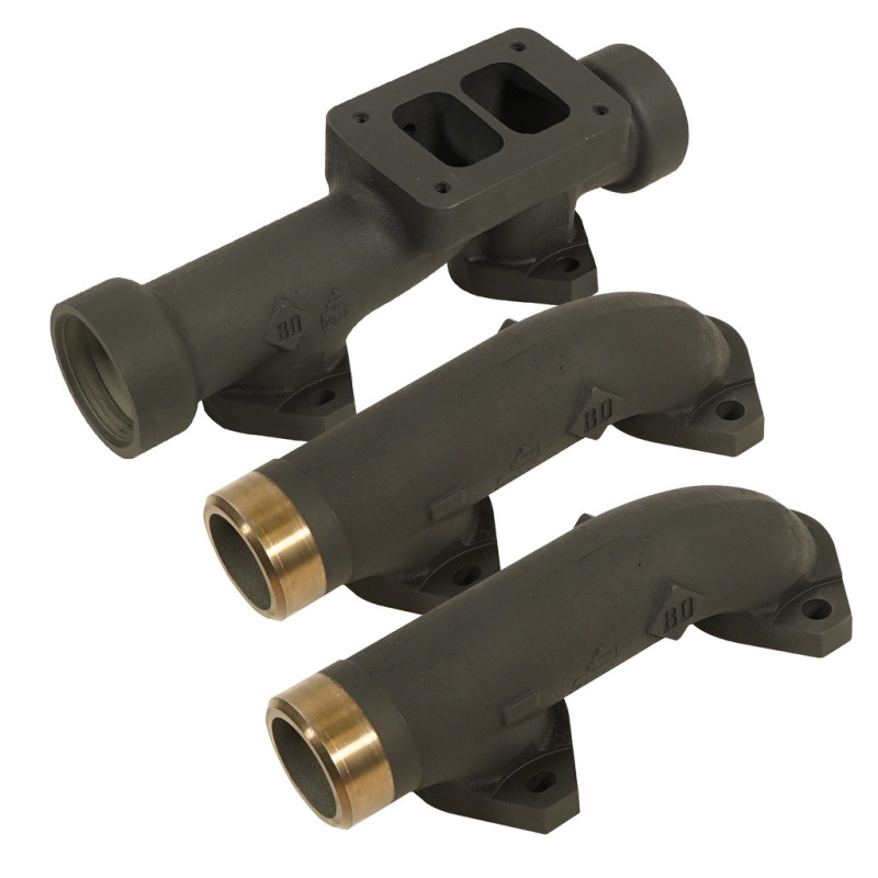 BD Diesel 93-98 Caterpillar 3406E / 99-03 C15 Non-Acert CAT T6 Ceramic Coated Exhaust Manifold - Image 9