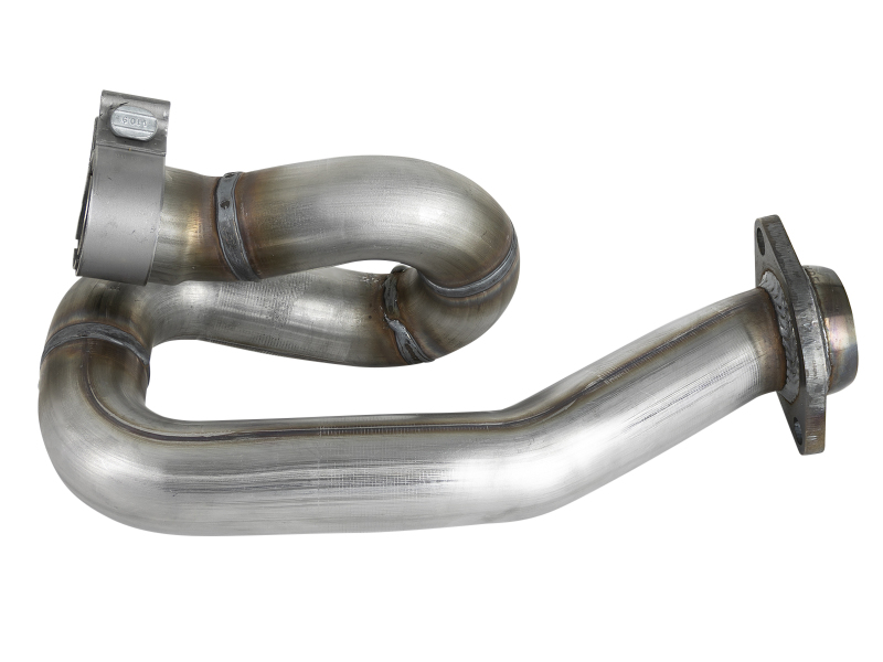 aFe POWER Twisted Steel Loop Relocation Pipe 2018 Jeep Wrangler (JL) V6-3.6L - Image 3