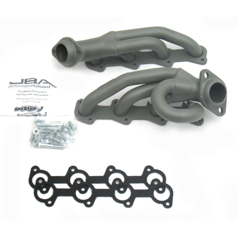 JBA 04-08 Ford F-150 4.6L 2V 1-1/2in Primary Ti Ctd Cat4Ward Header - Image 2