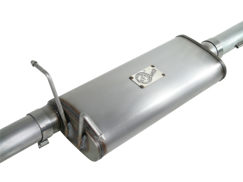 aFe MACHForce XP Exhaust Cat-Back 3in SS-409 w/ Black Tip 97-03 Ford F-150 V8 4.6/5.4L - Image 2