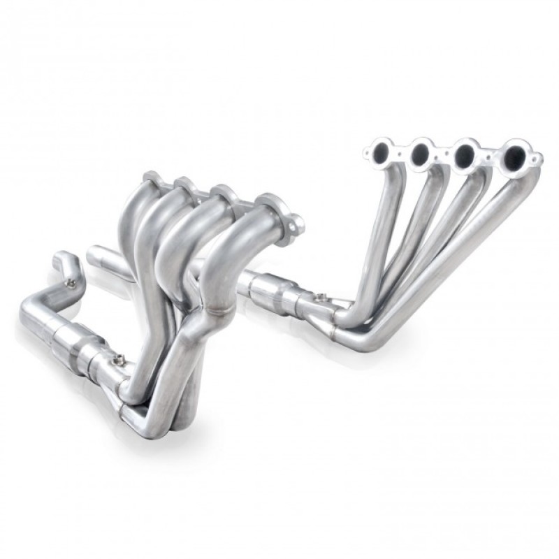 Stainless Power 2010-15 Camaro 6.2L Headers 1-7/8in Primaries 3in Collectors High-Flow Cats - Image 2