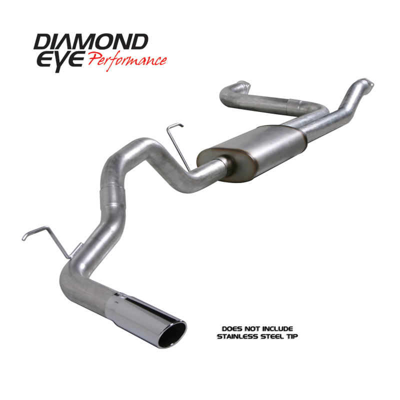 Diamond Eye KIT 3-1/2in Catback Single GAS AL NISSAN TITAN 5.6L 07-10 - Image 3