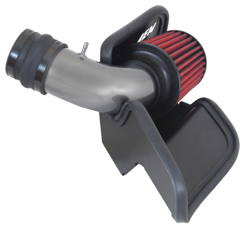 AEM 11-14 Volkswagen Jetta 2.0L L4 - Cold Air Intake System - Gunmetal Gray - Image 3