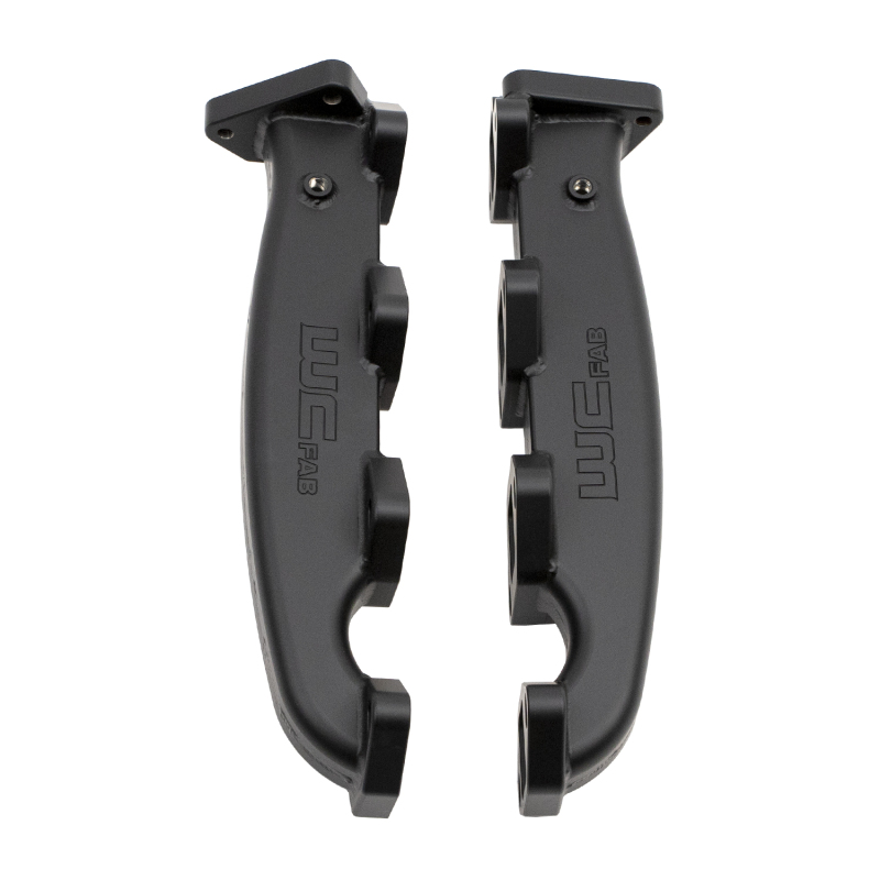 Wehrli 01-04 Duramax LB7 Billet Exhaust Manifold & SS Up Pipes w/ Gaskets and ARP Hardware - Image 3