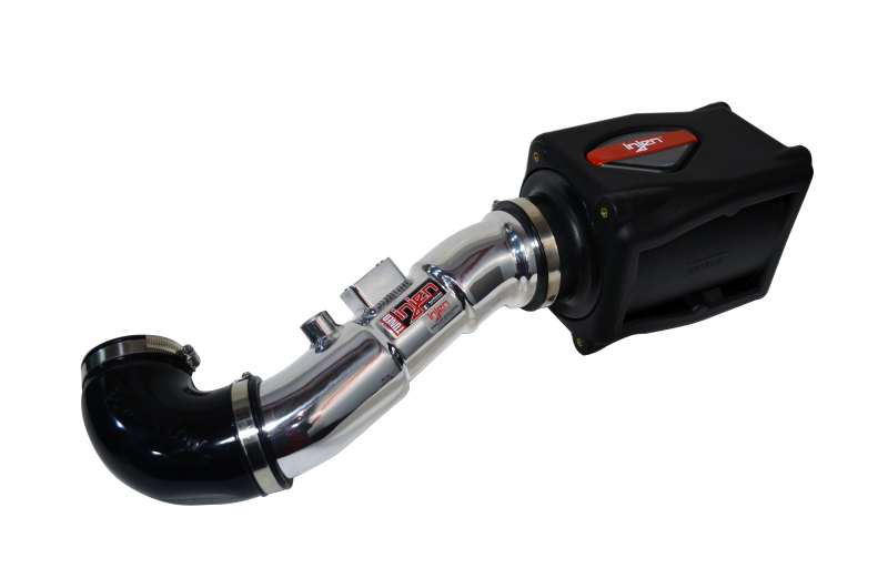 Injen 04-10 QX56 / 04-12 Armada/Titan V8 5.6L w/Power Box Polished Power-Flow Air Intake System - Image 2