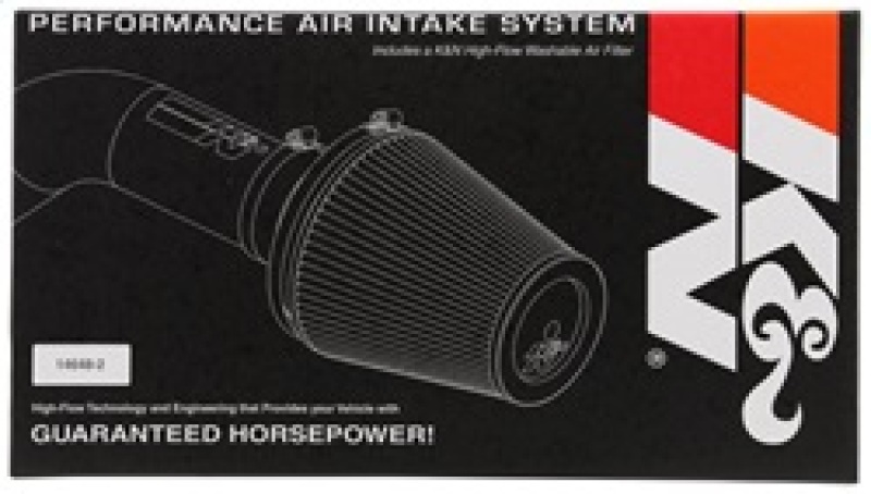 K&N 91-95 Jeep Wrangler L6-4.0L Performance Intake Kit - Image 7