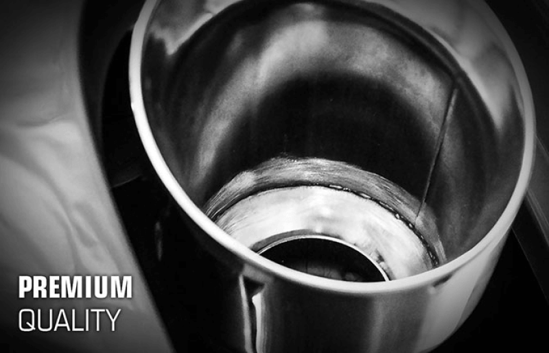 MagnaFlow Double Wall 3in Dual Round Polished Tip 2.25in Inlet - Image 4