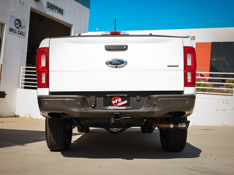 aFe Apollo GT Series 3in 409 SS Axle-Back Exhaust 2019 Ford Ranger 2.3L w/ Black Tips - Image 5