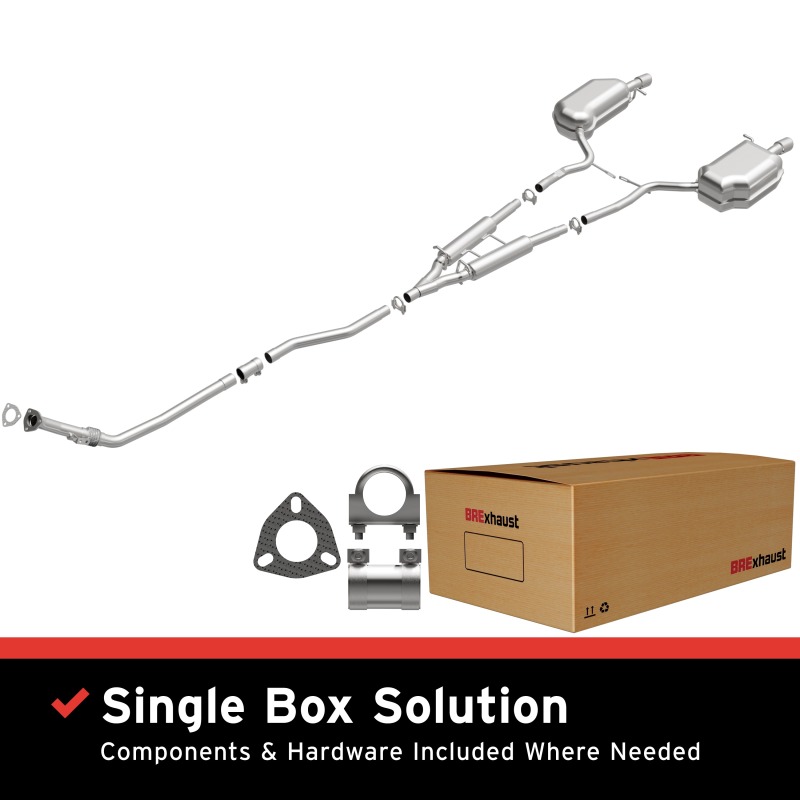 BRE Exhaust 04-05 Audi A4 Quatro 1.8L Exhaust Kit - Image 7