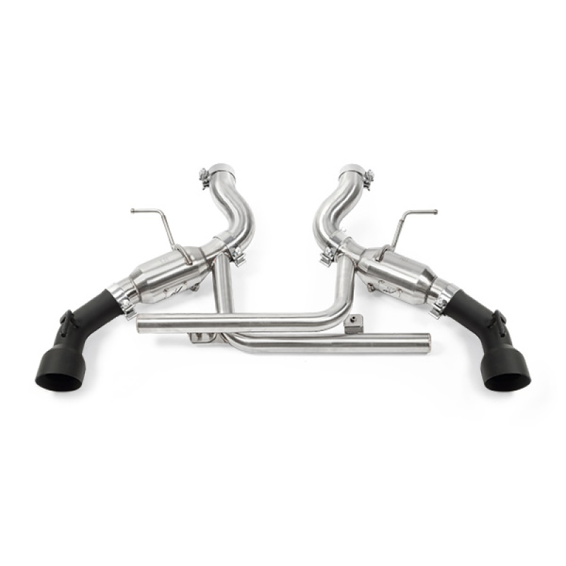 Mishimoto 2016+ Chevrolet Camaro SS Dual-Tip Pro Axle-Back Exhaust w/ Black Tips - Image 6