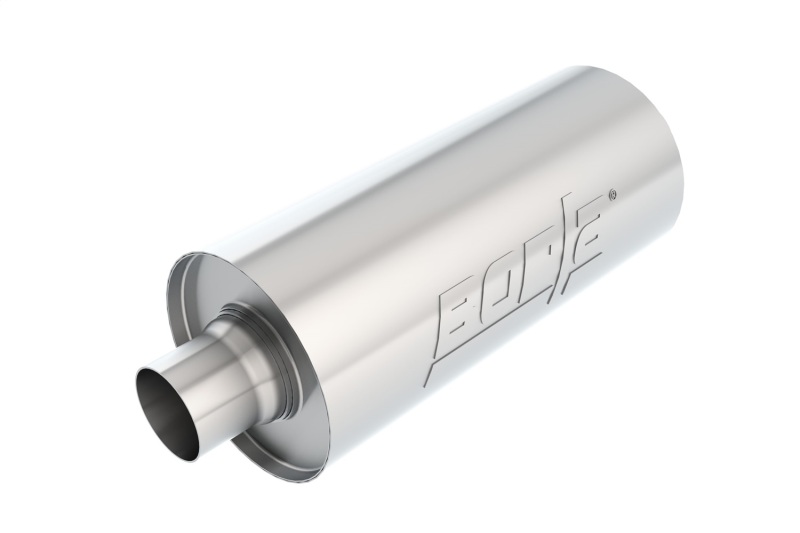 Borla Universal Performance 2.5in Inlet/Outlet Stainless Racing Muffler - Image 5