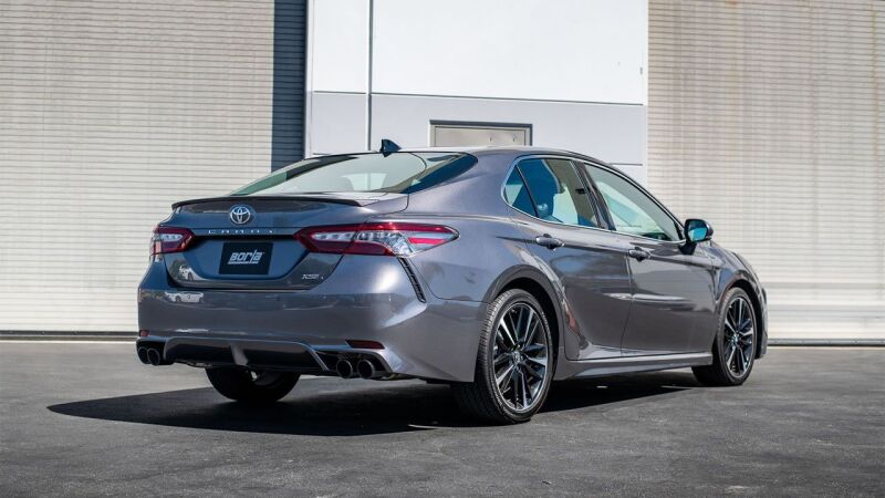 Borla 18-22 Toyota Camry XSE 2.5L i4 AT/MT FWD / 4DR S-TYPE Cat Back Exhaust (Black Chrome) - Image 6