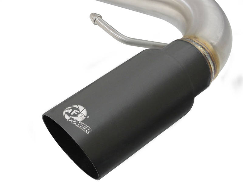 aFe MACHForce XP SS-304 Black Tip 3.0in-2.5in Dia Cat Back Exhaust 11-13 BMW 335i (E90/E92) 3.0L - Image 7