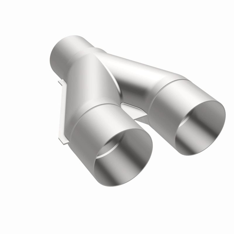 MagnaFlow Universal Trans Y-Pipe All SS 4inch (Dual) 3.5inch (Single) x 13inch (Overall) - Image 3