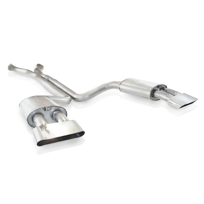 Stainless Works 1990-95 Corvette ZR1 3in Exhaust X-Pipe S-Tube Mufflers Polished Tips - Image 2