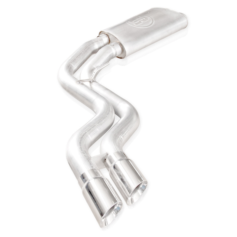 Stainless Works 2011-14 Ford Raptor Exhaust X-Pipe Resonator Front Passenger Rear Tire Exit - Image 2