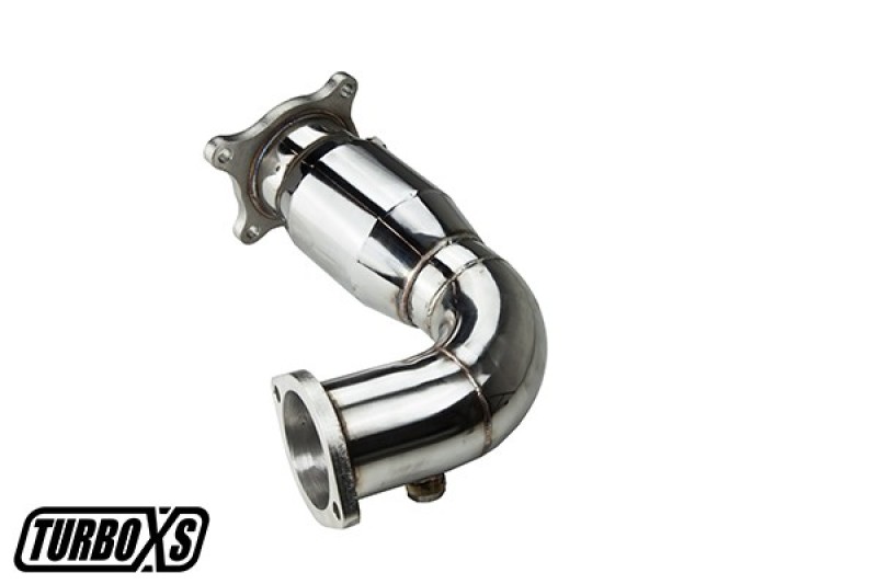 Turbo XS 2015+ Subaru WRX Front Pipe w/ Catalytic Converter - Image 3