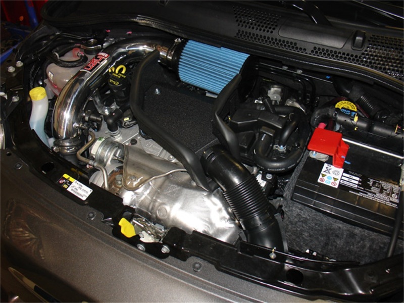 Injen 12-13 Fiat 500 Abarth 1.4L(t) Polished Short Ram Intake w/ MR Tech & Heat Shield - Image 3