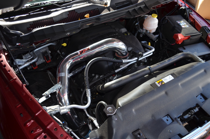 Injen 09-12 Dodge Ram 1500 5.7L V8 Hemi Wrinkle Black Power-Flow Air Intake System w/ MR Tech - Image 8