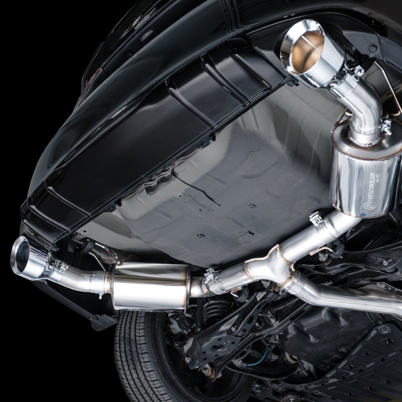 AWE Tuning 22+ Honda Civic Si/Acura Integra Touring Edition Catback Exhaust - Dual Chrome Silver Tip - Image 3