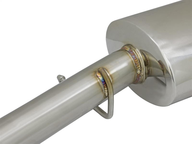 aFe MACHForce XP Exhausts Cat-Back SS-304 14-17 Mini Cooper S Hardtop 2-Door w/ Black Tips - Image 6