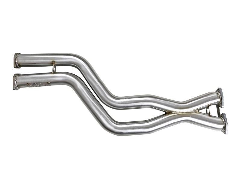 aFe Twisted Steel HDR X-Pipe SS-304 01-06 BMW M3 3.2L S54 - Image 6