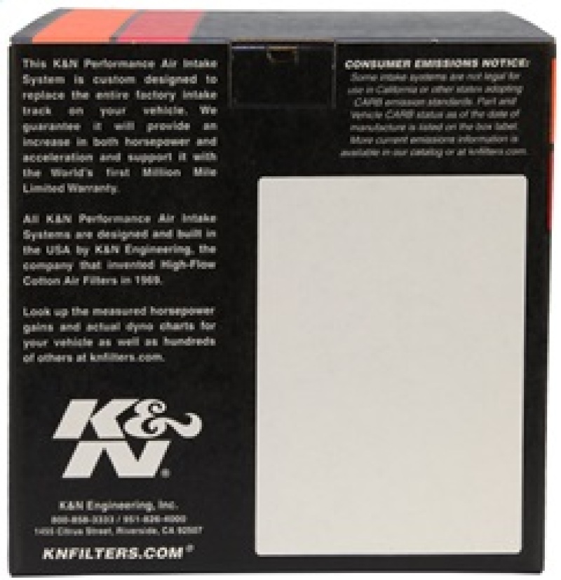 K&N 91-99 Dodge Stealth / Mitsubishi 3000GT V6-3.0L Performance Intake Kit - Image 8