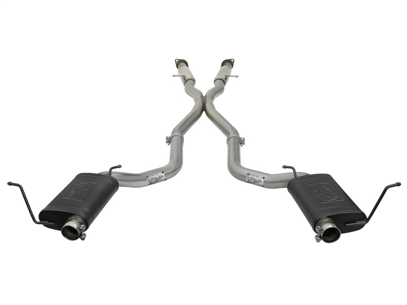 aFe MACHForce XP 12-17 Jeep Grand Cherokee WK2 SRT8 V8-6.4L 304SS Cat-Back Exhaust System - Image 4