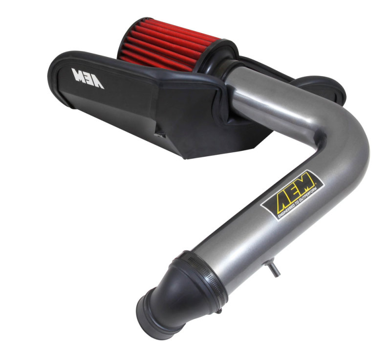 AEM 2016 Volkswagen Jetta L4-1.4 Metal Gunmetal Gray Cold Air Intake - Image 4