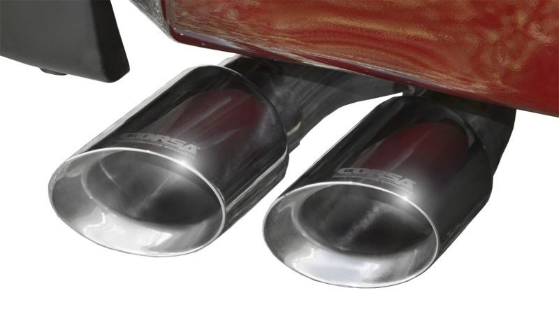 Corsa 2011-2013 Chevrolet Silverado Ext. Cab/Std. Bed 2500 6.0L V8 Polished Sport Cat-Back Exhaust - Image 4