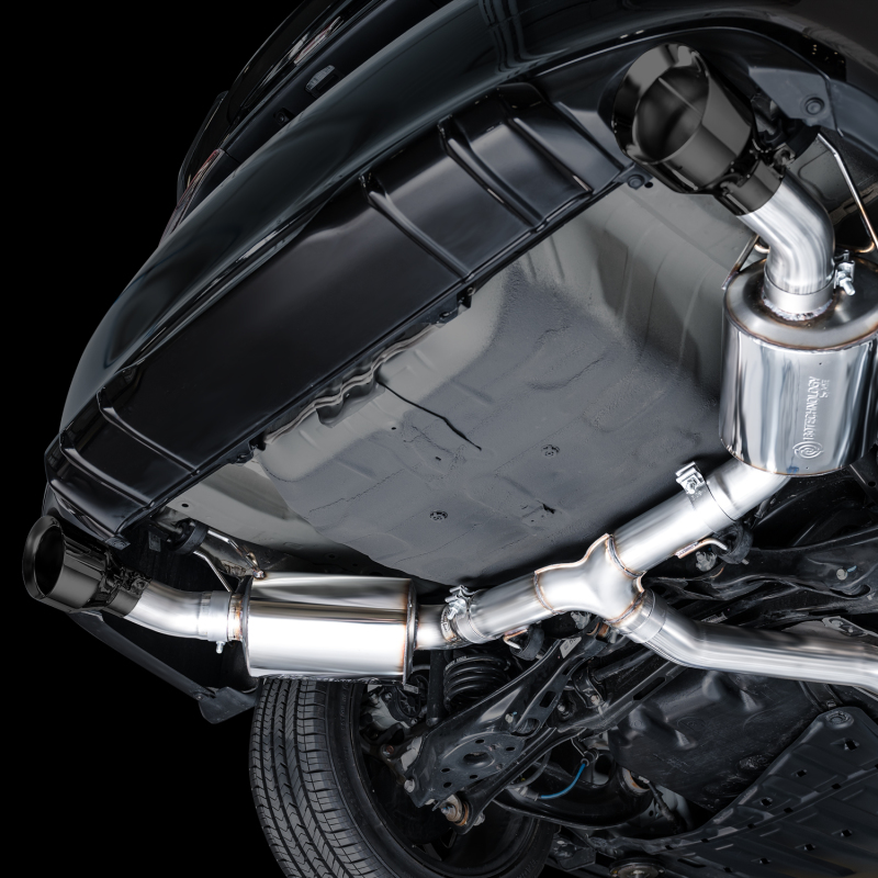 AWE Tuning 22+ Honda Civic Si/Acura Integra Touring Edition Catback Exhaust - Dual Diamond Black Tip - Image 3