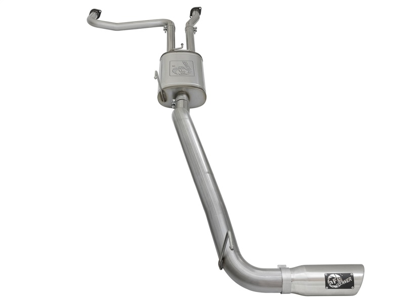 aFe MACH Force-Xp 2-1/2in Cat-Back Exhaust System w/ Polished Tip 16-17 Nissan Titan XD V8 5.6L - Image 6