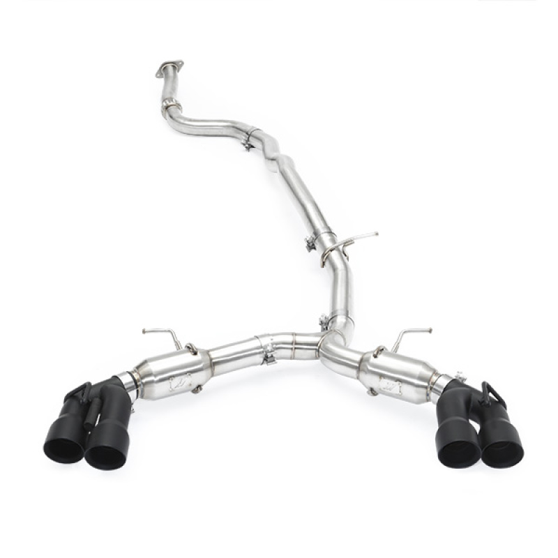 Mishimoto 2016+ Chevrolet Camaro 2.0T Quad Black Tip Cat-Back Exhaust - Image 5