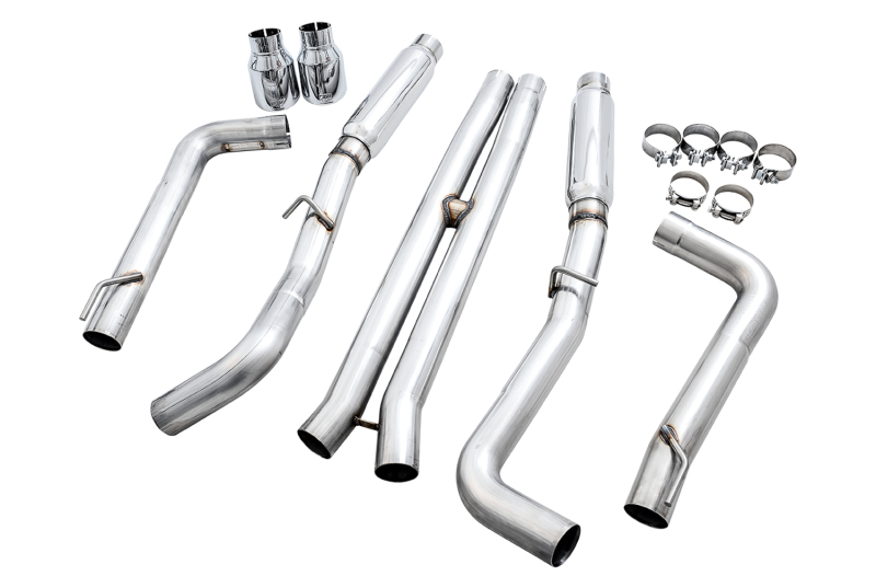 AWE Tuning 2015+ Dodge Charger 6.4L/6.2L Supercharged Track Edition Exhaust - Chrome Silver Tips - Image 5
