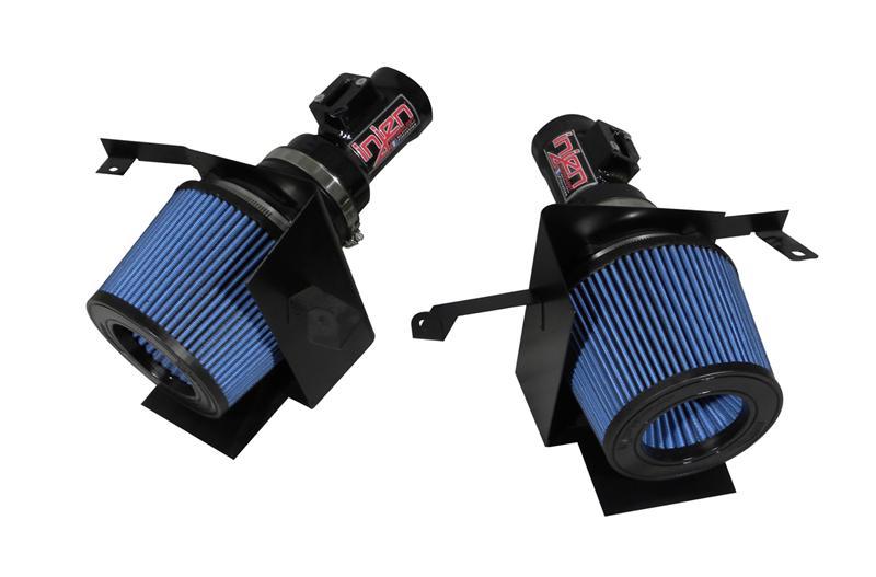 Injen 07-08 350Z 3.5L V6 Air Fusion and Air Horns Black Short Ram Intake - Image 7