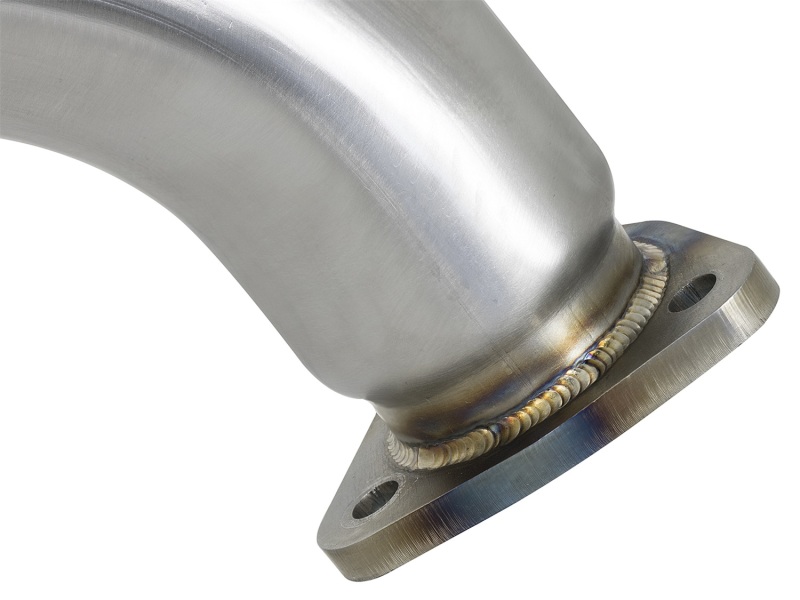 aFe Twisted Steel 3in Rear Down-Pipe/Mid Pipe 2017+ Honda Civic Type R I4 2.0L (t) - Image 6
