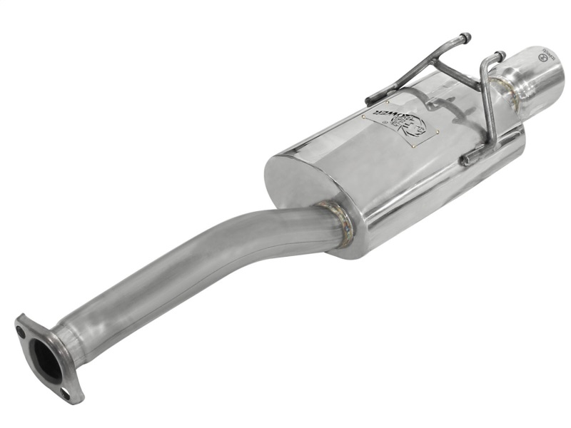 aFe Takeda Exhaust 2.5in Dia 304SS Axle-Back w/Polished Tip 06-11 Honda Civic EX Sedan L4 1.8L - Image 4