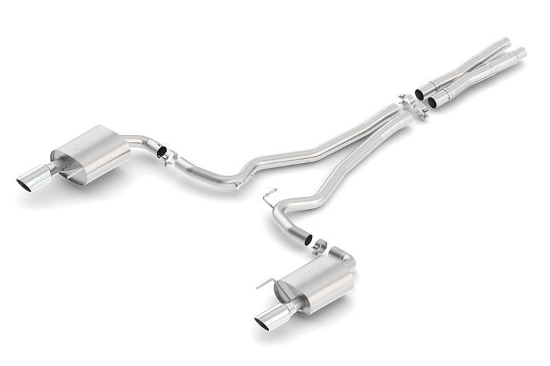 Borla Atak S Cat-Back 15-17 Ford Mustang GT 5.0L V8 MT/AT 2.5in pipe 4in tip - Image 9