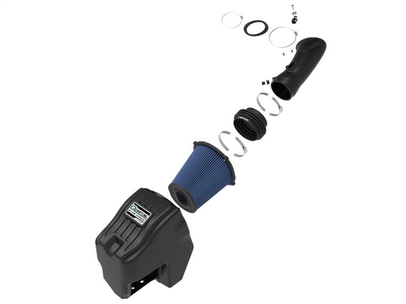 aFe Quantum Pro 5R Cold Air Intake System 11-16 Ford Powerstroke V8-6.7L - Oiled - Image 5