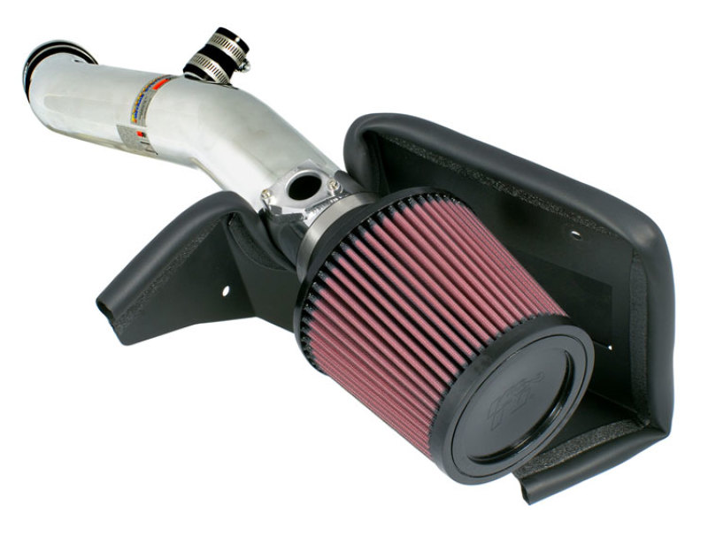 K&N 07-09 Lexus GS35 V6-3.5L Polished Typhoon Intake - Image 2