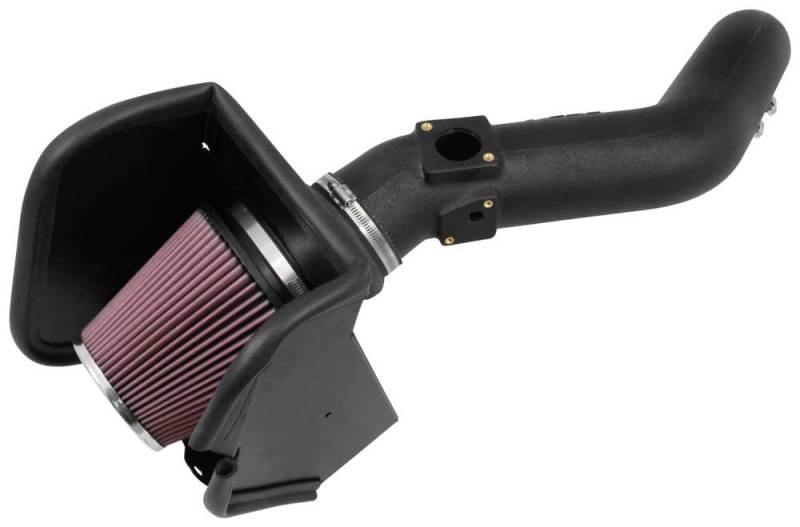 K&N 16-17 Nissan Titan XD V8-5.0L DSL 63 Series AirCharger Performance Intake - Image 4
