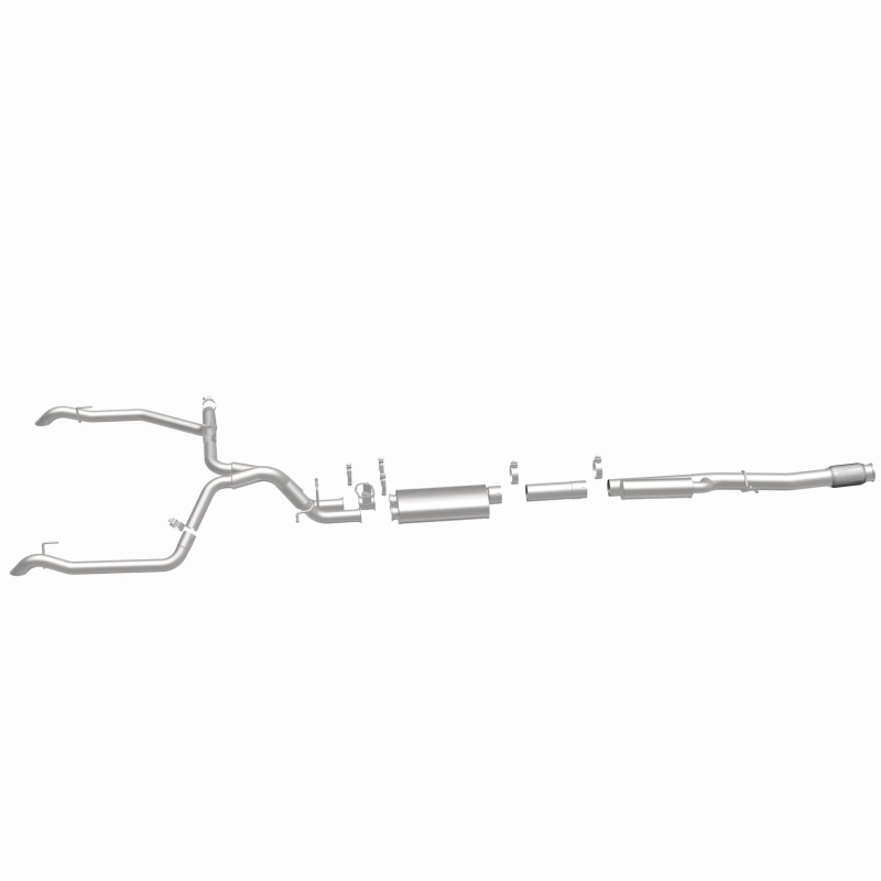 MagnaFlow 24-25 Chevrolet/GMC Silverado/Sierra 1500 ZR2/AT4X Overland Series Cat-Back Exhaust System - Image 7