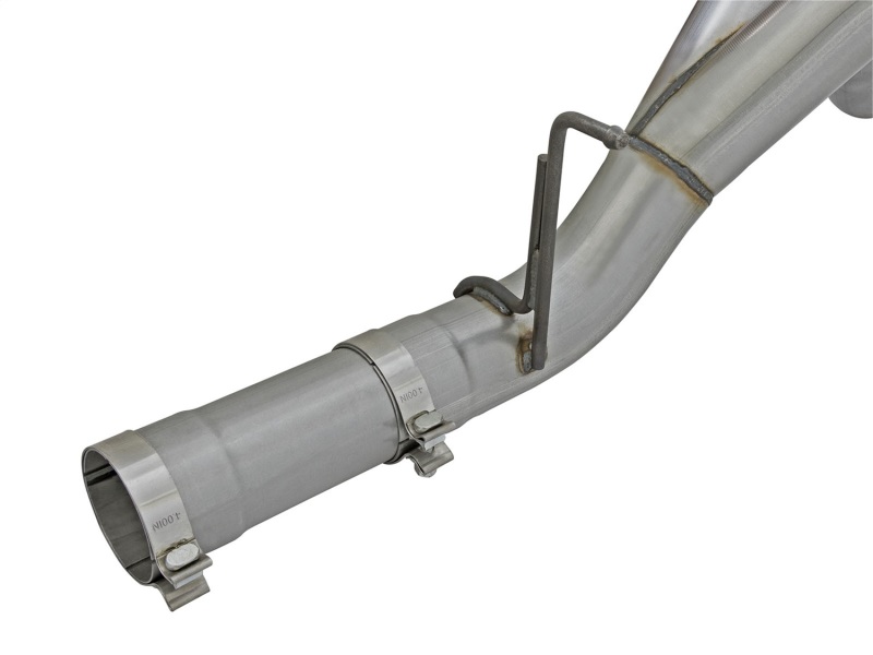 aFe LARGE Bore HD 4in Dual DPF-Back SS Exhaust w/Black Tip 16-17 GM Diesel Truck V8-6.6L (td) LML - Image 4