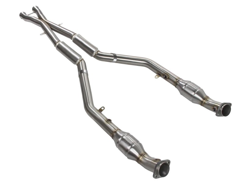 AFE 08-13 BMW(E90/92/93) MACH Force XP 304 Stainless Steel V8 4.0L w/ Cat & Resonator - Image 2