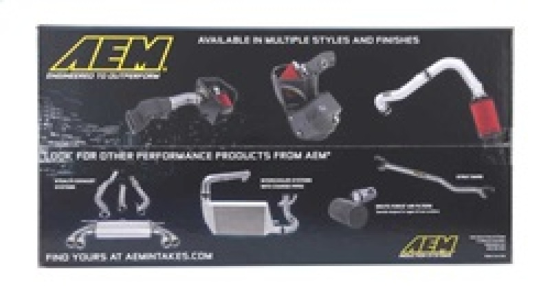 AEM 09-10 Dodge Challenger 5.7L/6.1L Polished Brute Force Air Intake - Image 8