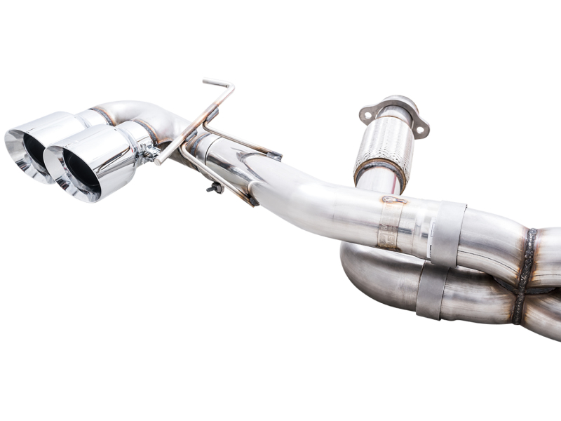 AWE Tuning 2020 Chevrolet Corvette (C8) Track Edition Exhaust - Quad Chrome Silver Tips - Image 2