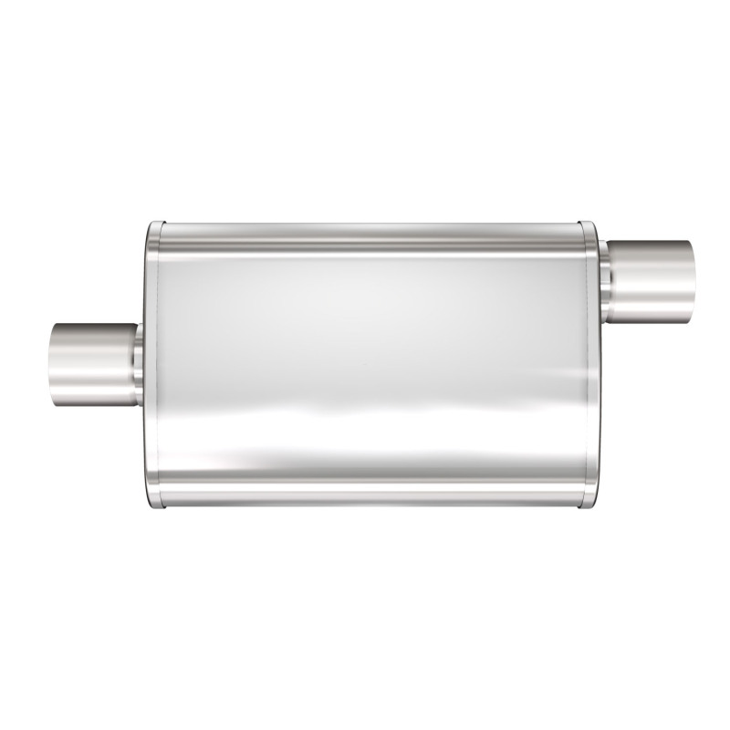 MagnaFlow Muffler Trb SS 4X9 18 2.5/2.5 - Image 2